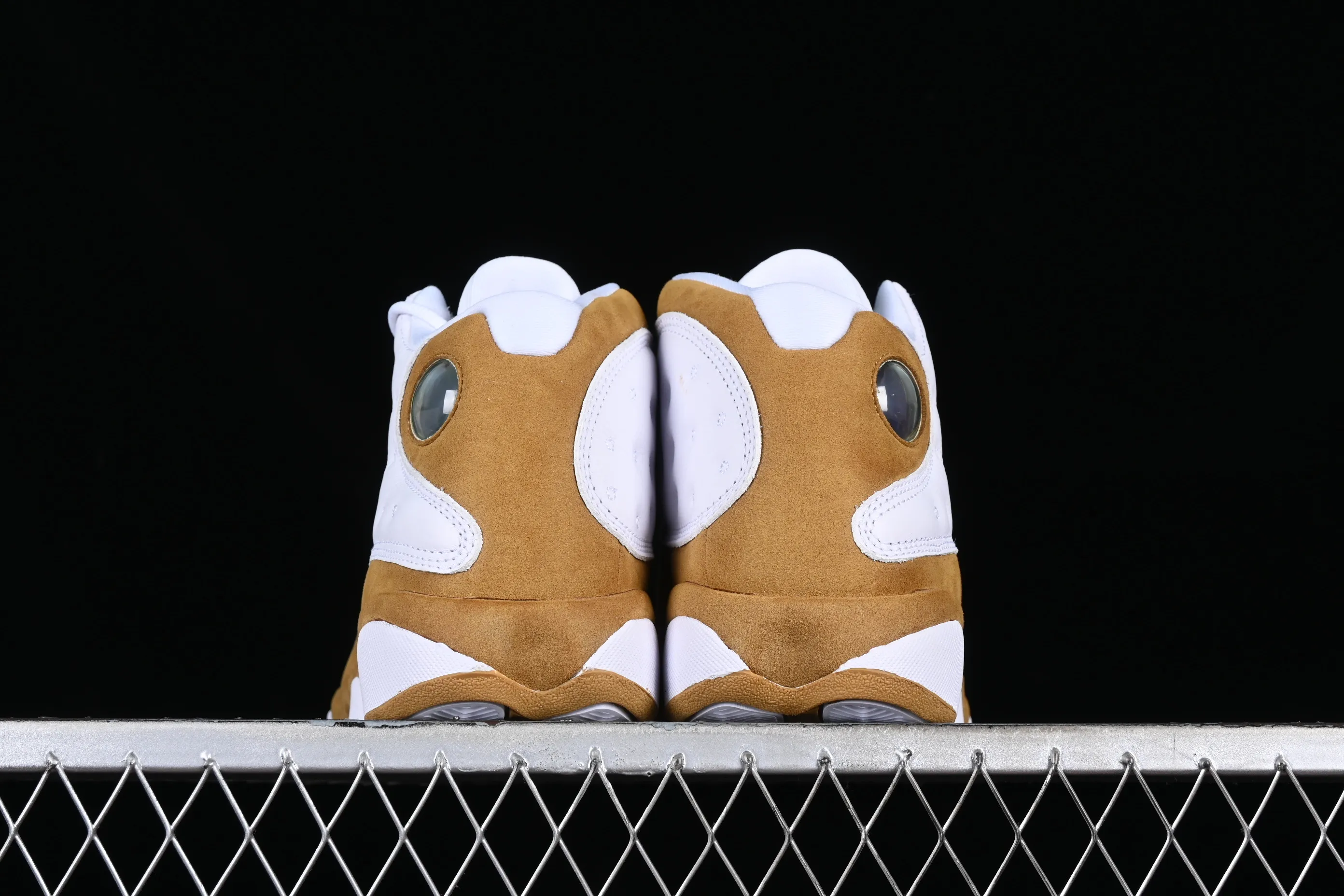 All categories Air Jordan Jordan series basketball shoes Air Jordan 13 pure original Air Jordan 13 Retro "Wheat" AJ13 Joe 13 wheat brown real carbon real cat eye 414571-171